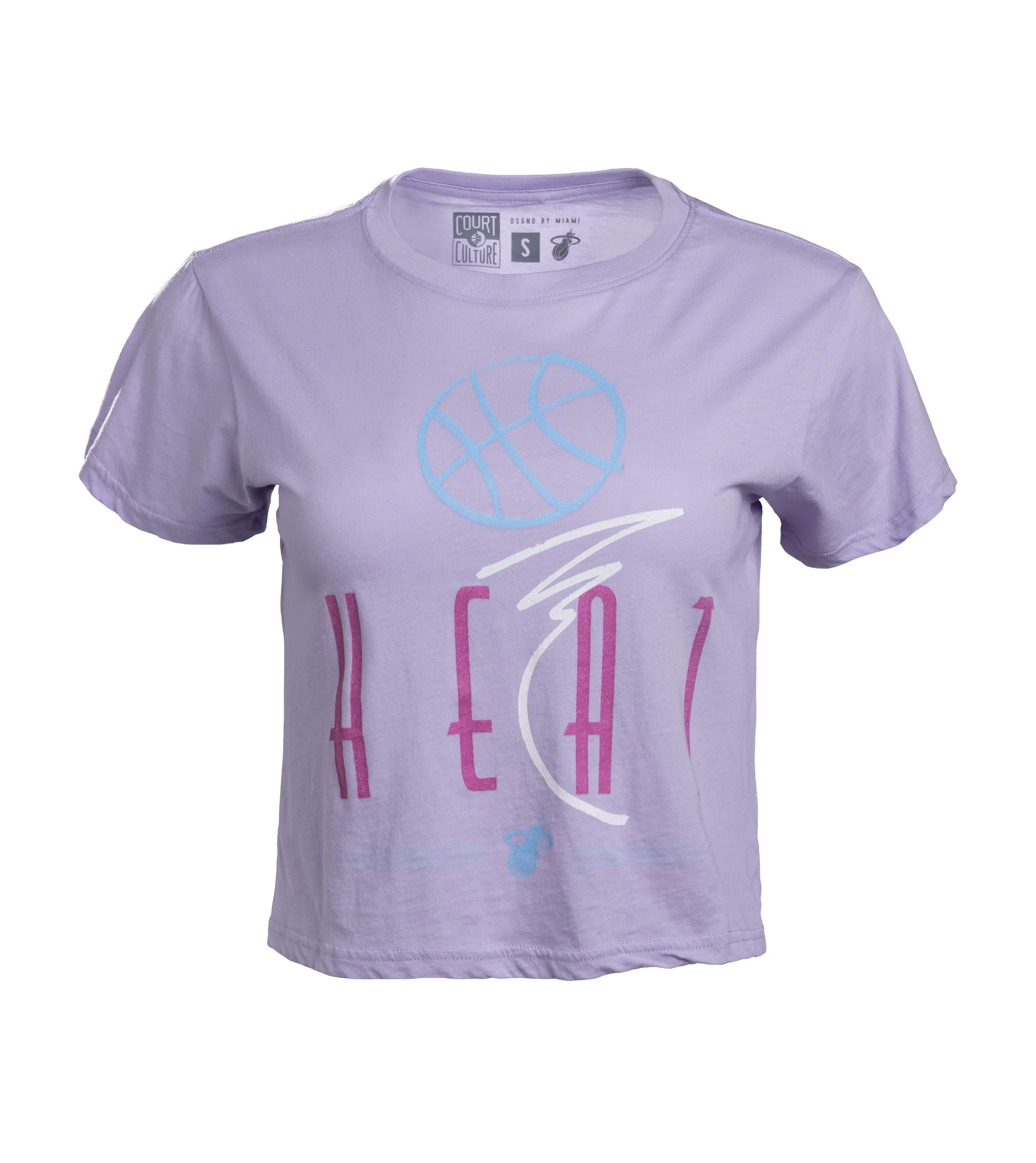 Court Culture Original Vice Nights "Deco" Women's Tee sold by Miami Heat Store product image thumbnail 4