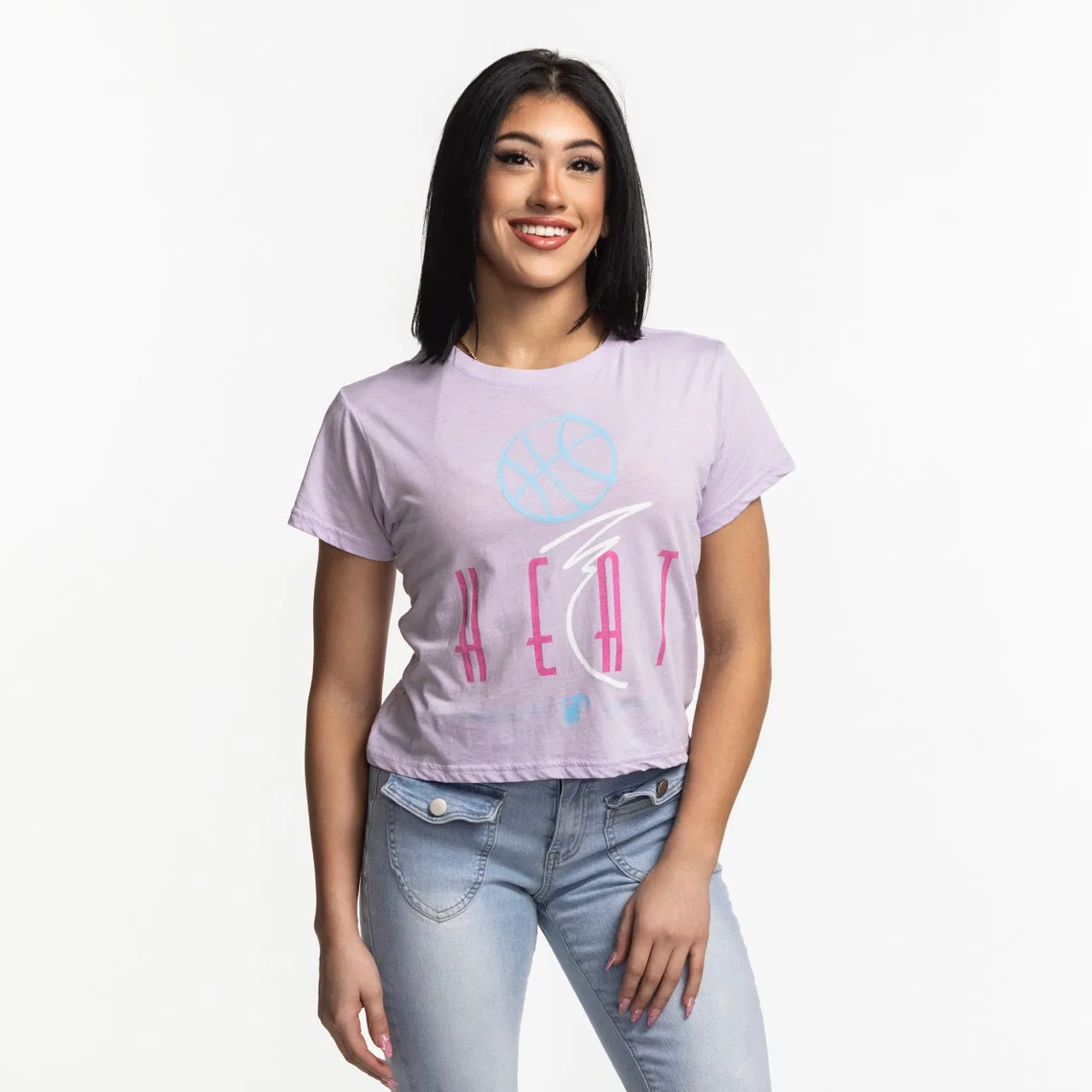 Court Culture Original Vice Nights "Deco" Women's Tee sold by Miami Heat Store