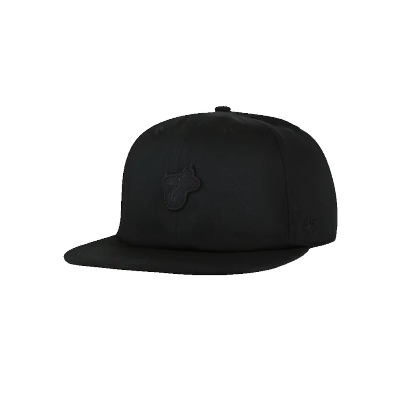 '47 Brand Miami HEAT Captain Black Snapback made by 47