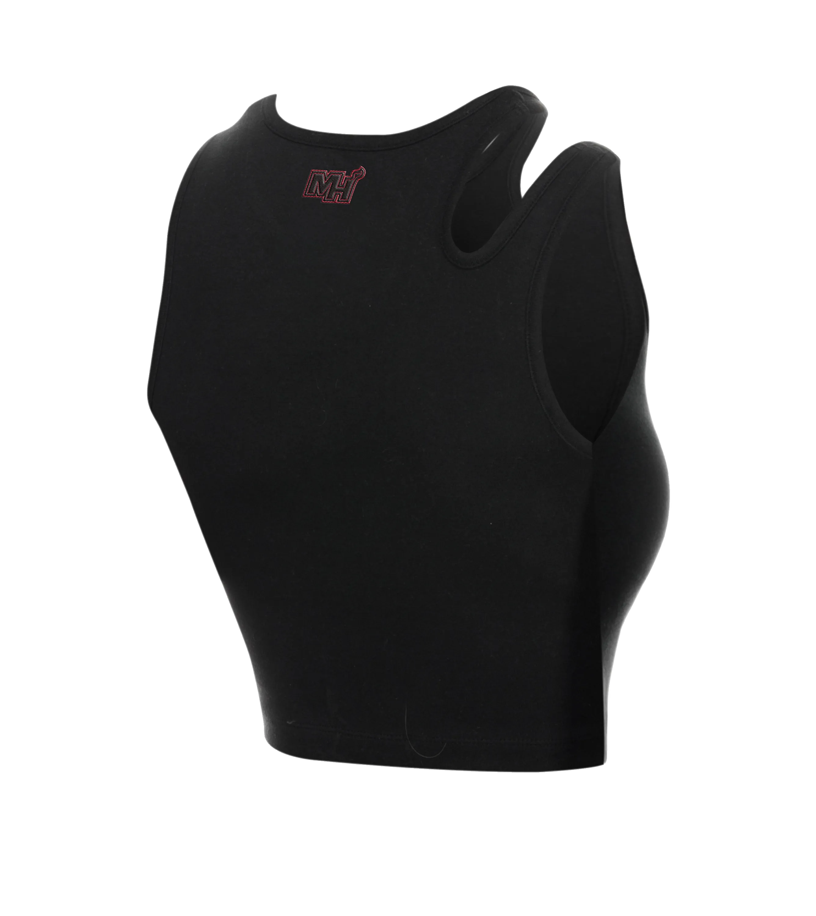 New Era Miami HEAT Women's Asymmetrical Tank Top sold by Miami Heat Store product image thumbnail 2