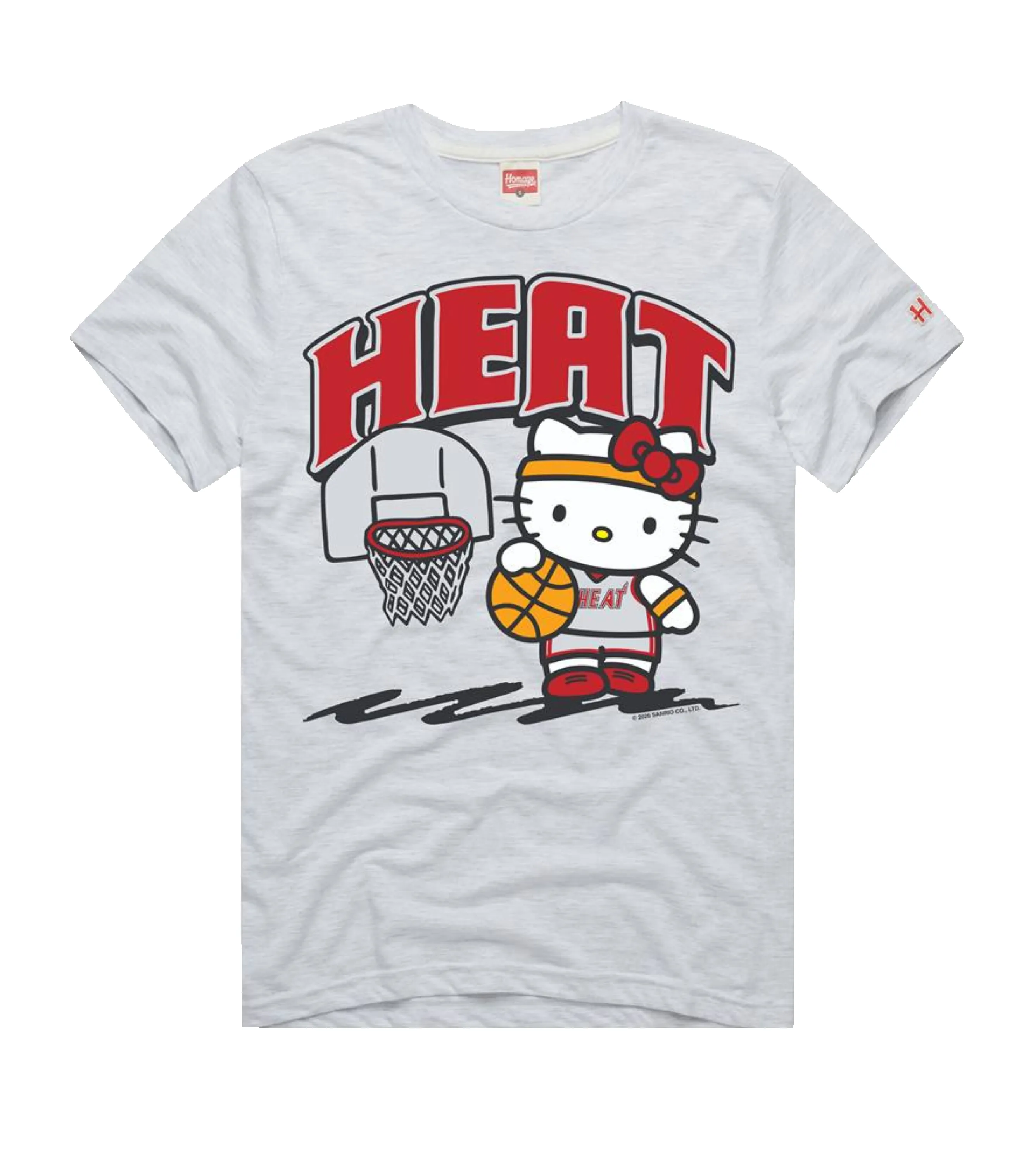 Homage Miami HEAT Hello Kitty Women's Tee sold by Miami Heat Store