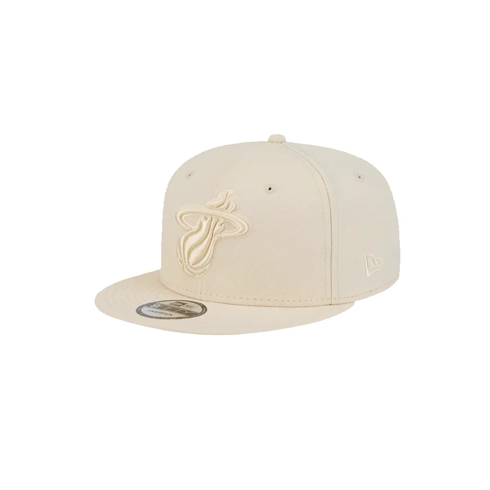 New Era Miami HEAT Beige Color Pack Snapback sold by Miami Heat Store product image thumbnail 5
