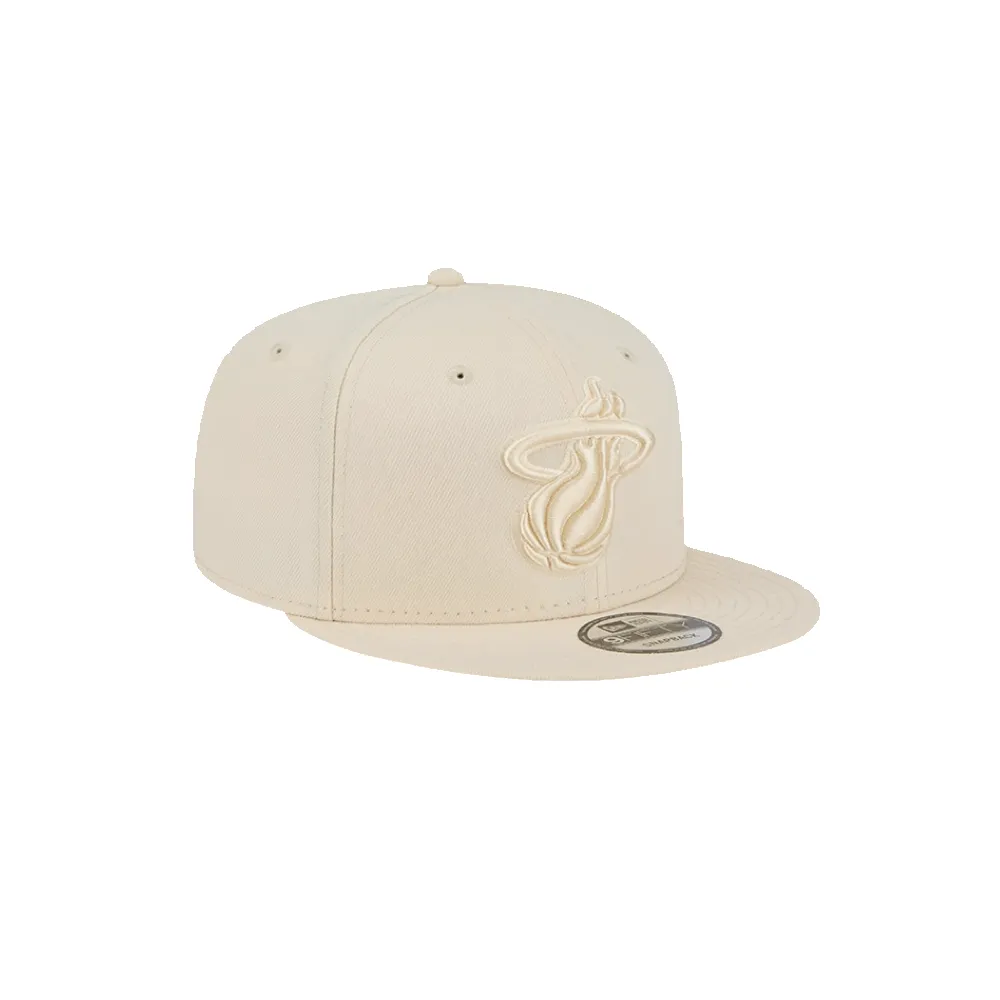 New Era Miami HEAT Beige Color Pack Snapback sold by Miami Heat Store product image thumbnail 3