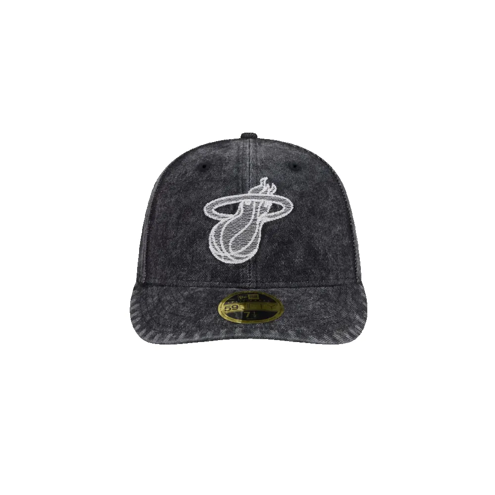 New Era Miami HEAT 5950 Logo Fitted Cap sold by Miami Heat Store
