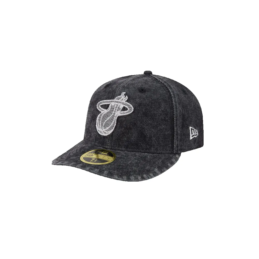 New Era Miami HEAT 5950 Logo Fitted Cap sold by Miami Heat Store product image thumbnail 3