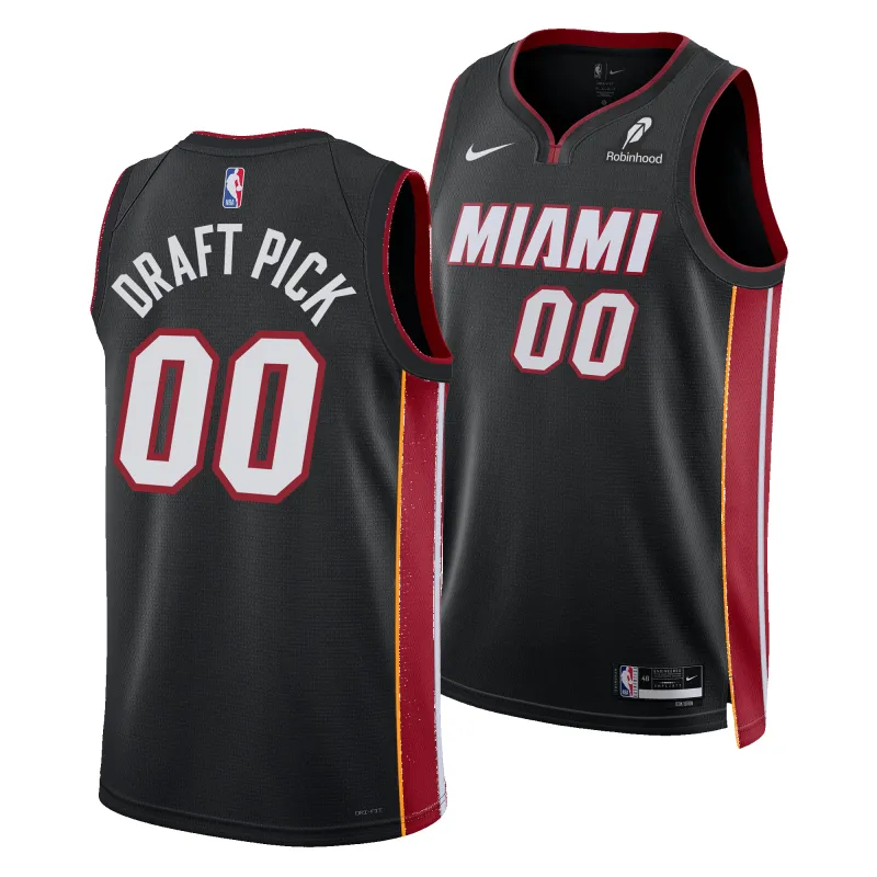 Ryan Conwell Nike Miami HEAT Icon Black Swingman Jersey made by Nike