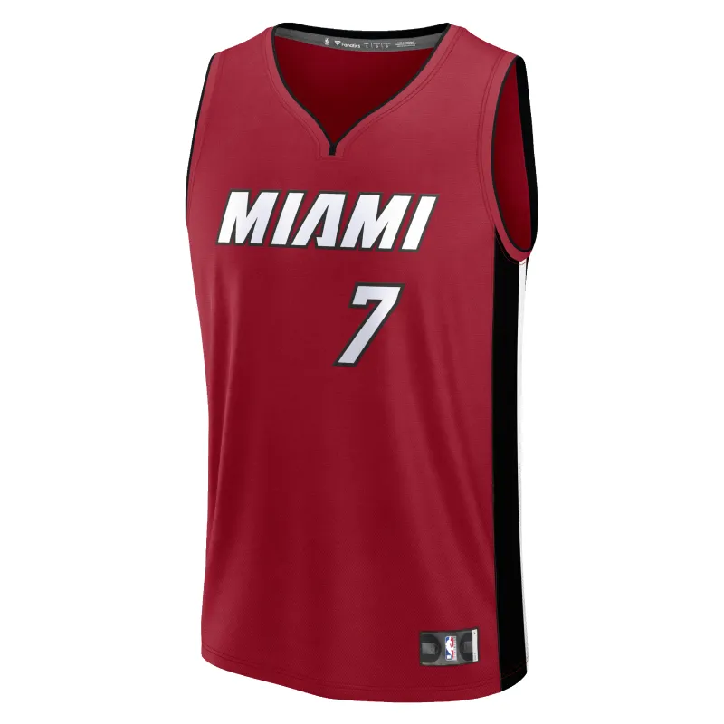 Giannis Antetokounmpo Miami HEAT Statement Red Replica Jersey made by Fanatics