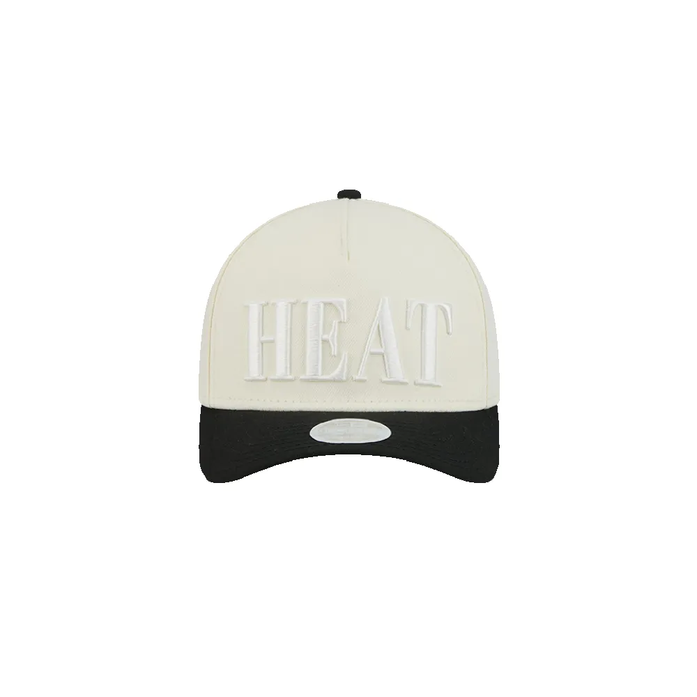 New Era Miami HEAT 2-Tone Tonal Women's Snapback sold by Miami Heat Store