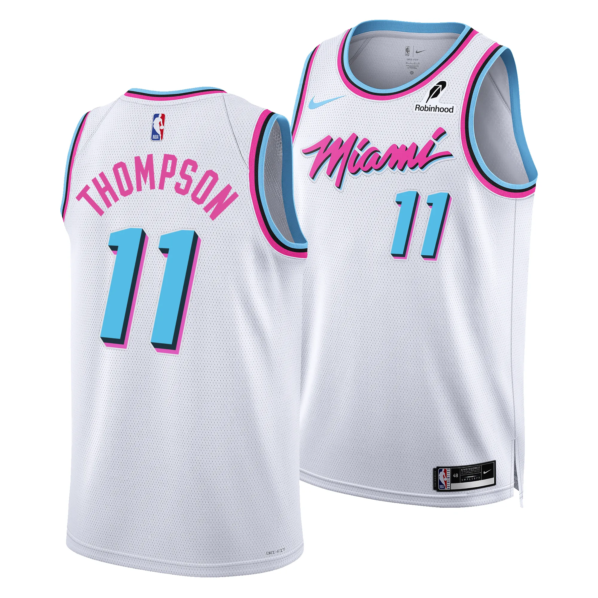 Klay Thompson Nike Original Vice Swingman Jersey sold by Miami Heat Store product image thumbnail 3