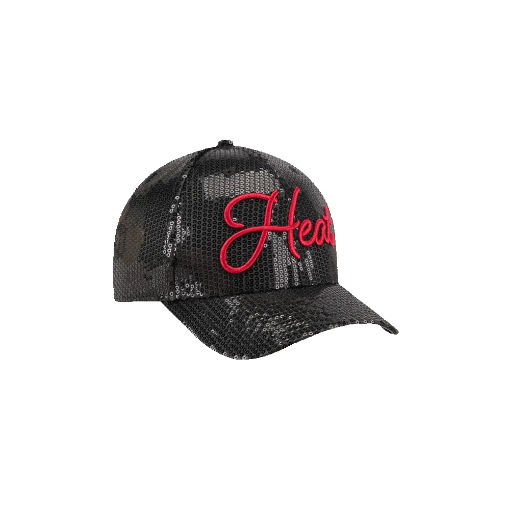 New Era Miami HEAT Sequins Women's Snapback sold by Miami Heat Store product image thumbnail 3