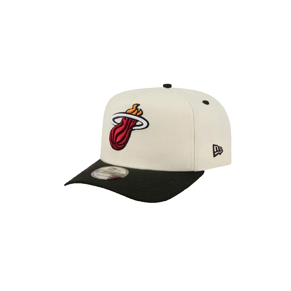 New Era Miami HEAT Logo Wordmark Snapback sold by Miami Heat Store product image thumbnail 3