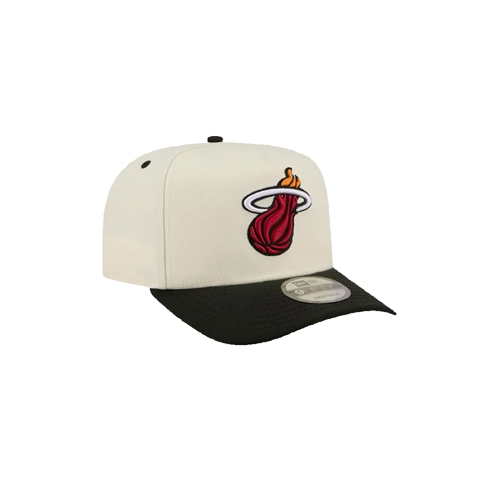 New Era Miami HEAT Logo Wordmark Snapback sold by Miami Heat Store product image thumbnail 5