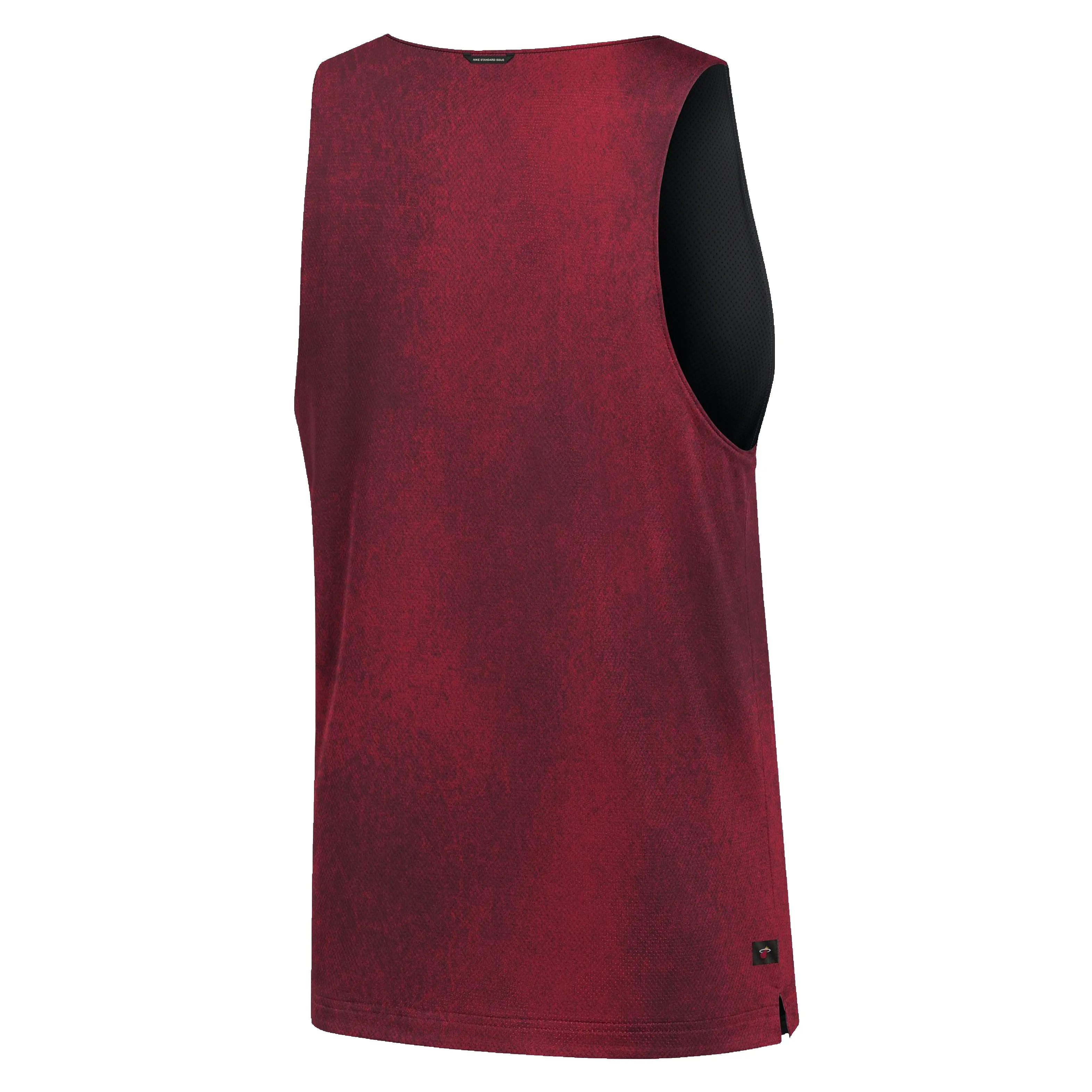 Nike Miami HEAT Standard Issue Red Mesh Jersey sold by Miami Heat Store product image thumbnail 2