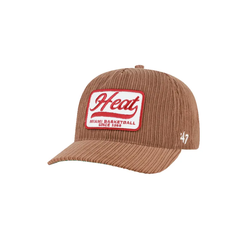 '47 Brand Miami HEAT Corduroy Patch Snapback made by 47