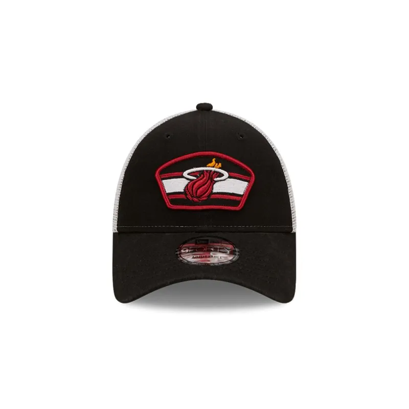 New Era Miami HEAT 940 Trucker Dad Hat sold by Miami Heat Store