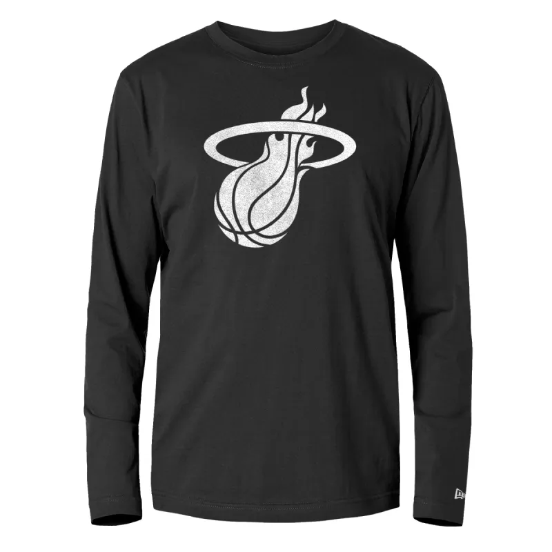 New Era HEAT Culture Mantra Long Sleeve Tee sold by Miami Heat Store