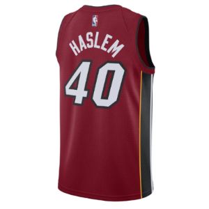 Udonis Haslem Nike Jordan Brand Statement Red Swingman Jersey sold by Miami Heat Store