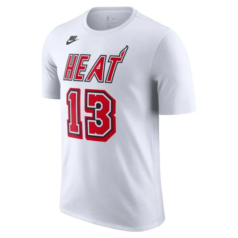 Bam Adebayo Nike Classic Edition Name & Number Tee sold by Miami Heat Store