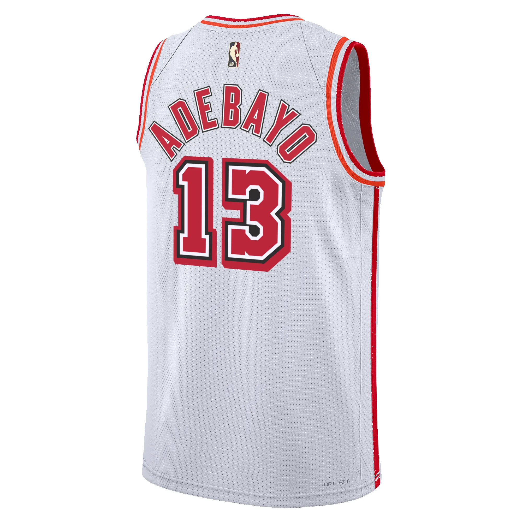 Bam Adebayo Nike Classic Edition Youth Swingman Jersey sold by Miami Heat Store product image thumbnail 2