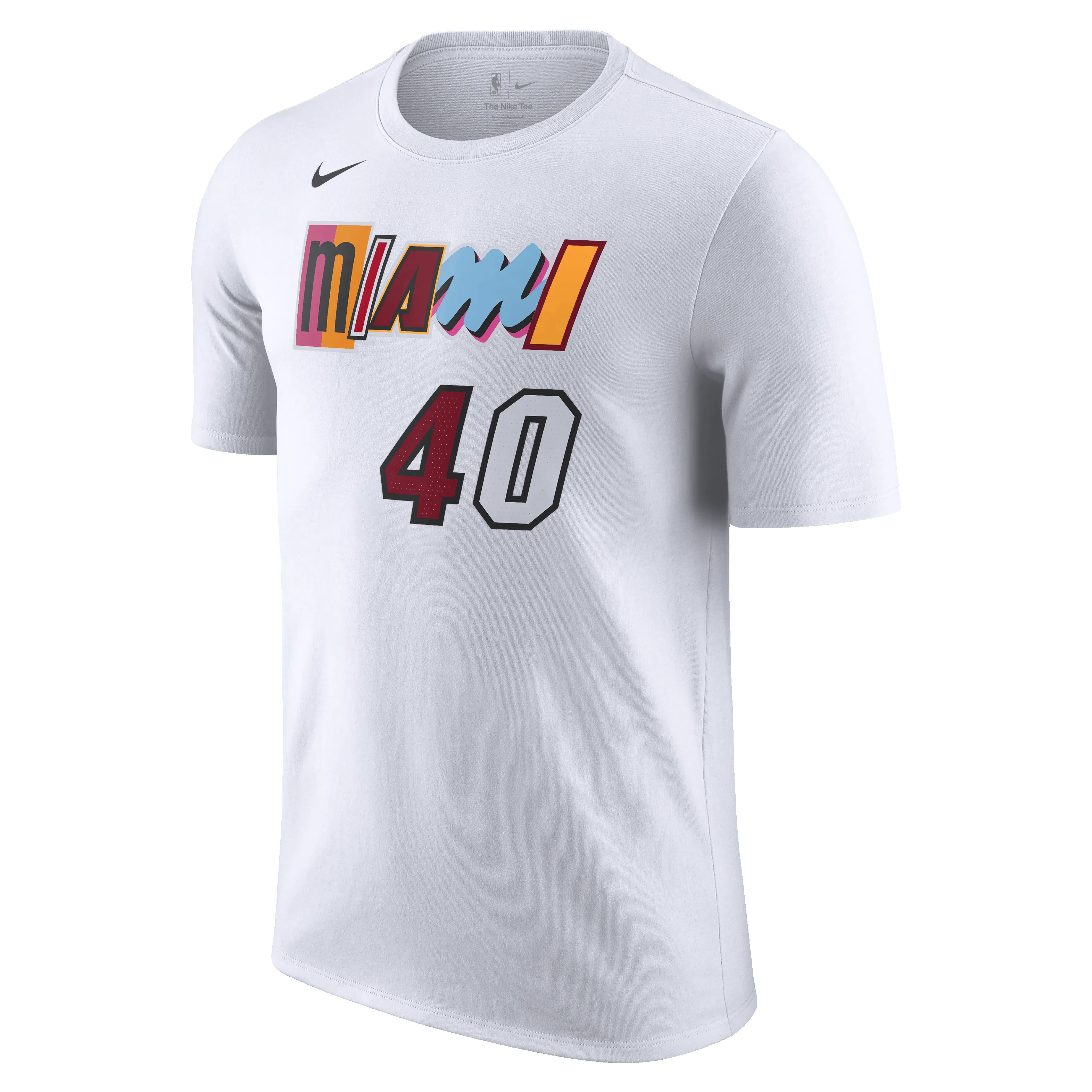Udonis Haslem Nike Miami Mashup Vol. 2 Name & Number Tee sold by Miami Heat Store