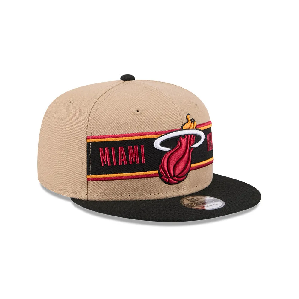 New Era Miami HEAT 2024 Draft Snapback sold by Miami Heat Store product image thumbnail 5