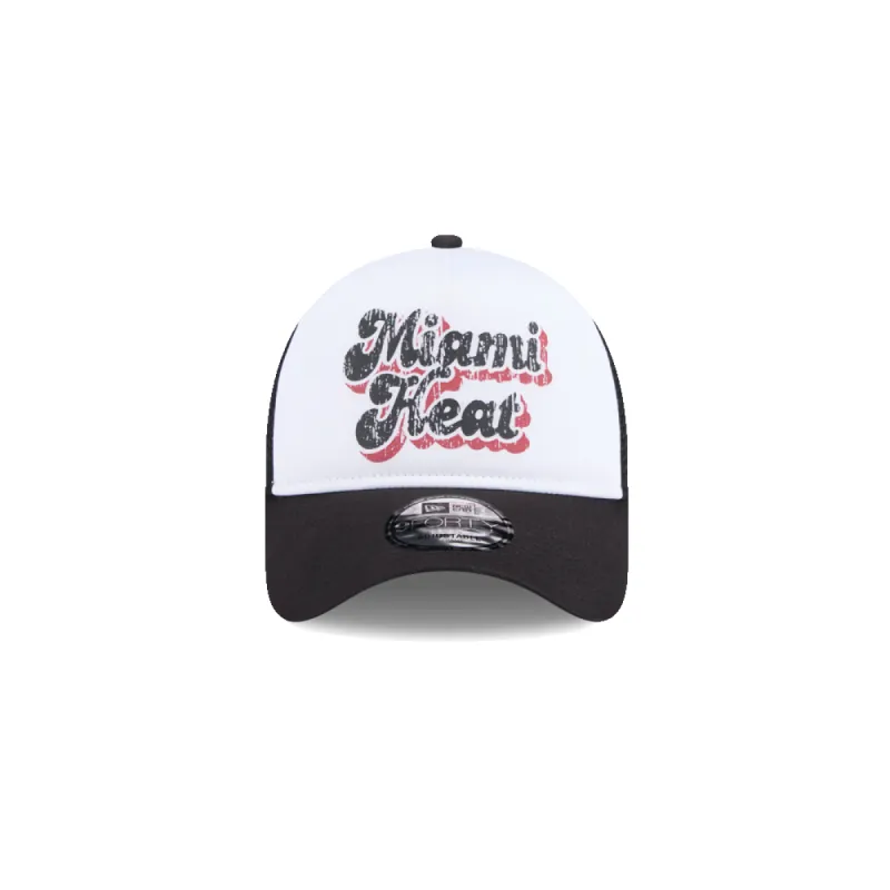 New Era Miami HEAT Throwback Bubble Women's Snapback sold by Miami Heat Store