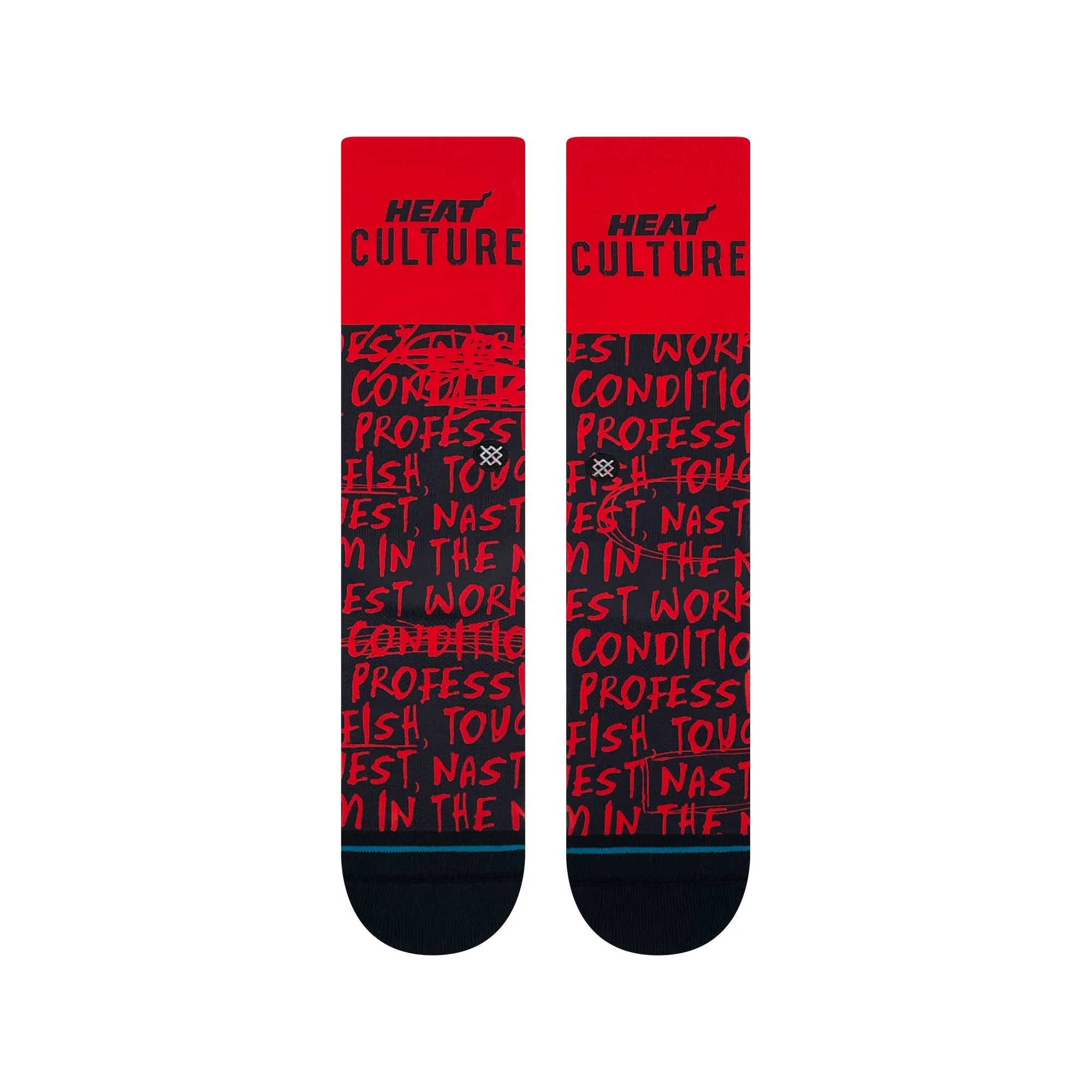 Court Culture x Stance The Mantra Socks sold by Miami Heat Store product image thumbnail 2