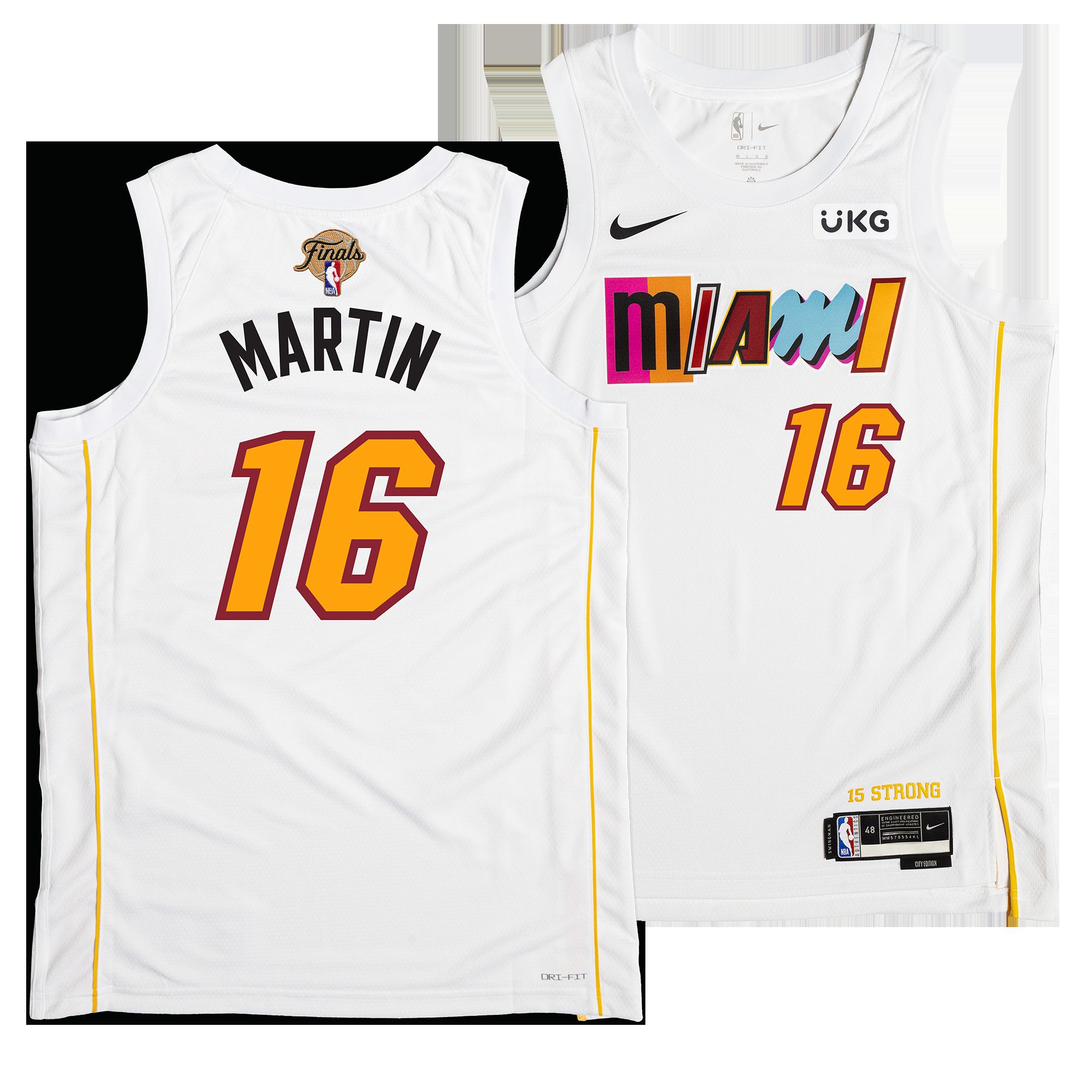 Caleb Martin Nike Miami Mashup Vol. 2 Swingman Jersey - Finals Edition sold by Miami Heat Store