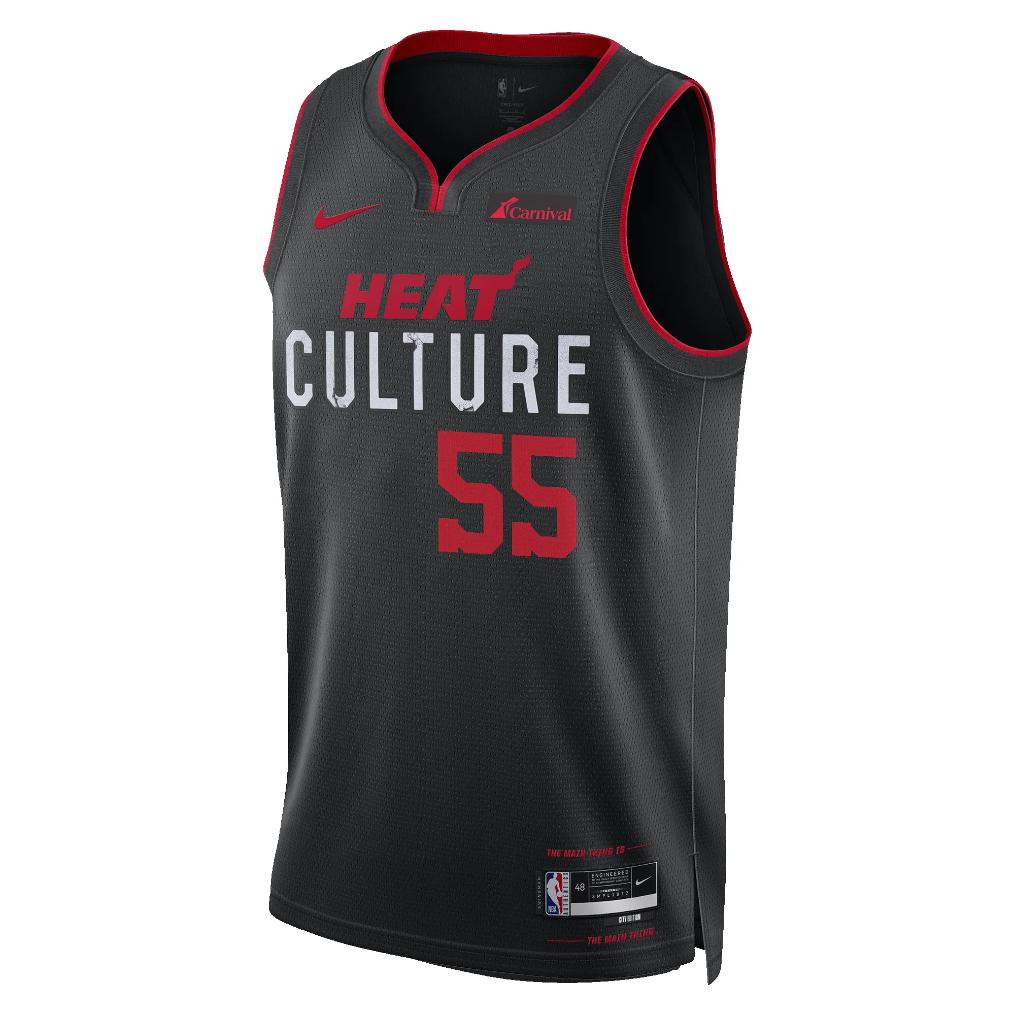 Duncan Robinson Nike HEAT Culture Swingman Jersey sold by Miami Heat Store