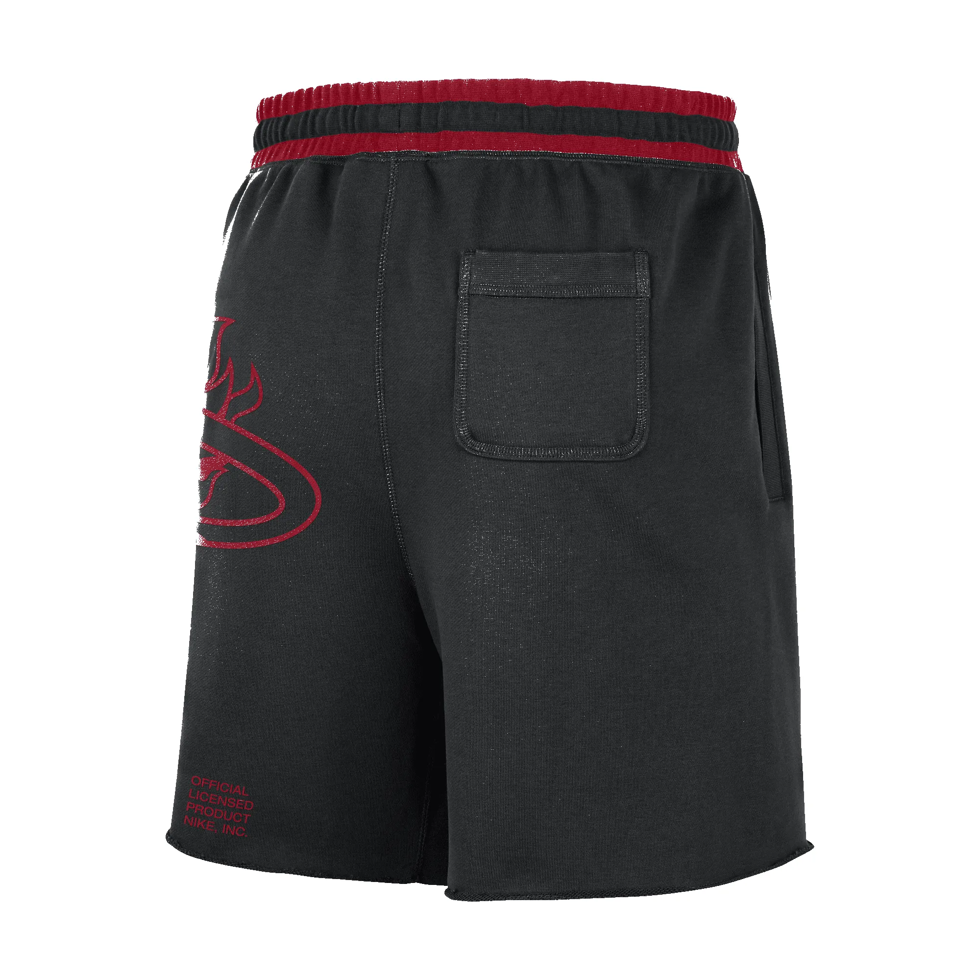 Nike Miami HEAT Courtside Fleece Shorts sold by Miami Heat Store product image thumbnail 2