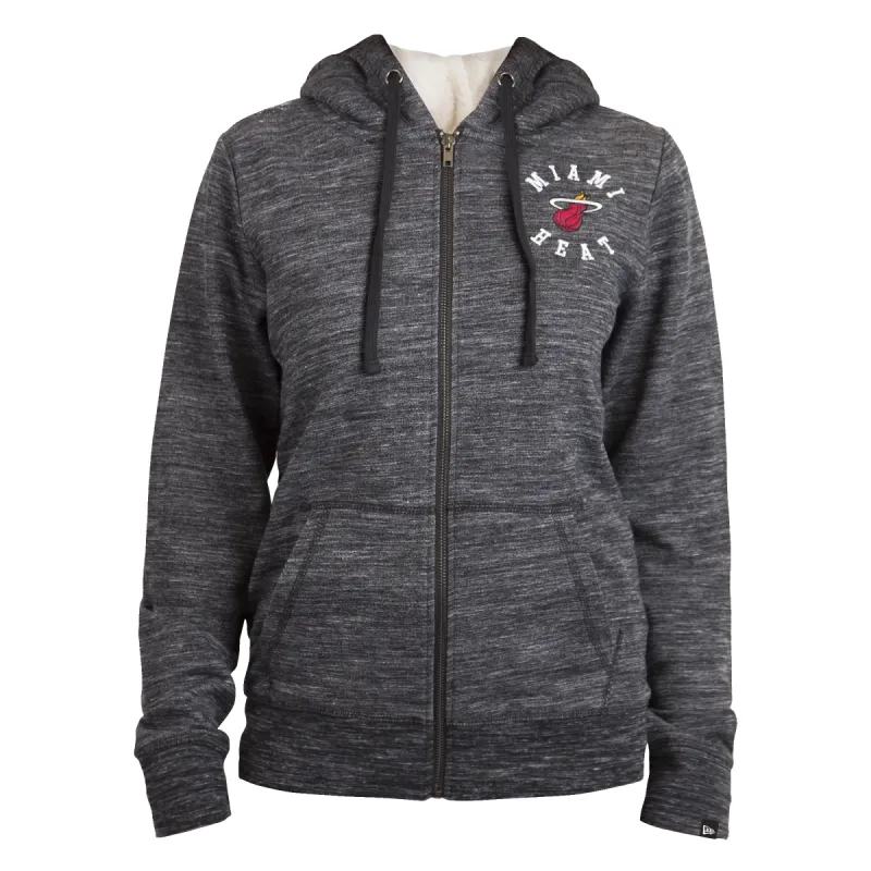 New Era Miami HEAT Grey Women's Hoodie sold by Miami Heat Store