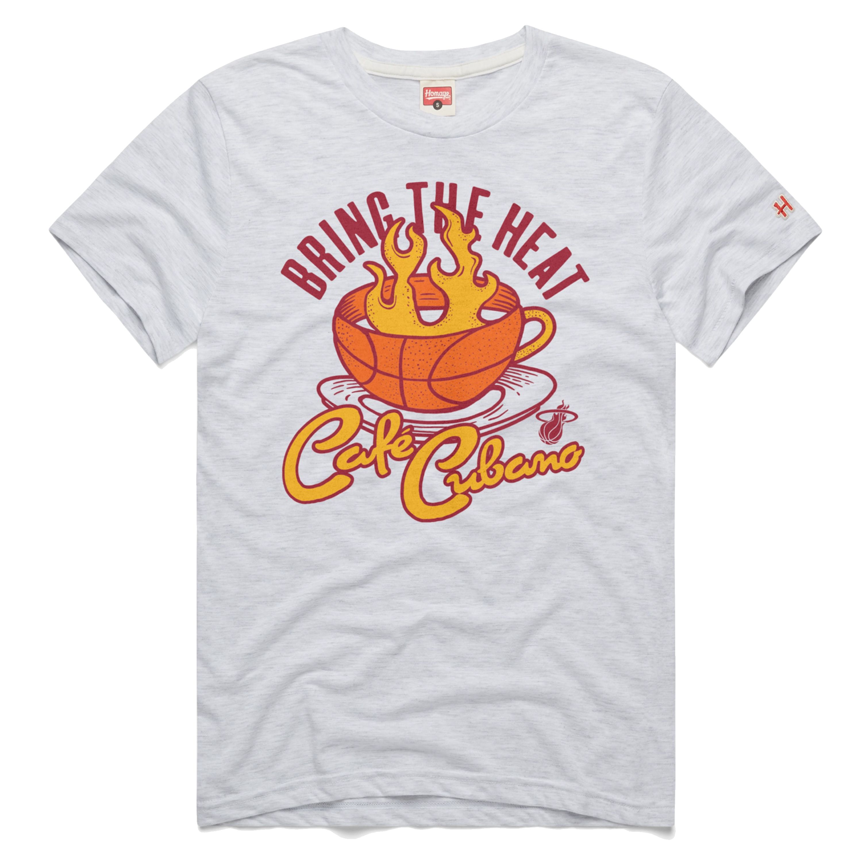 Homage Miami HEAT Cafe Cubano Tee sold by Miami Heat Store