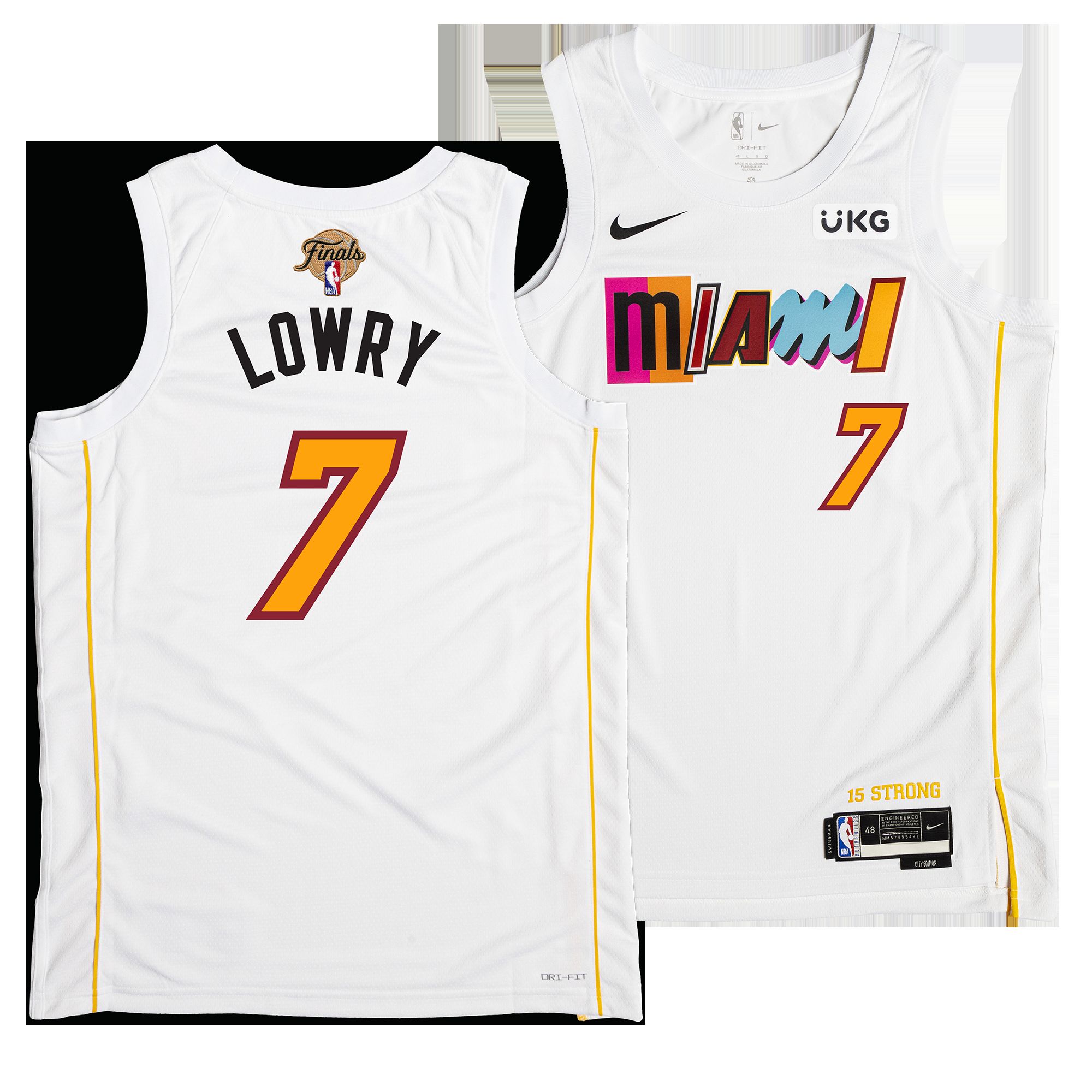 Kyle Lowry Nike Miami Mashup Vol. 2 Swingman Jersey - Finals Edition sold by Miami Heat Store