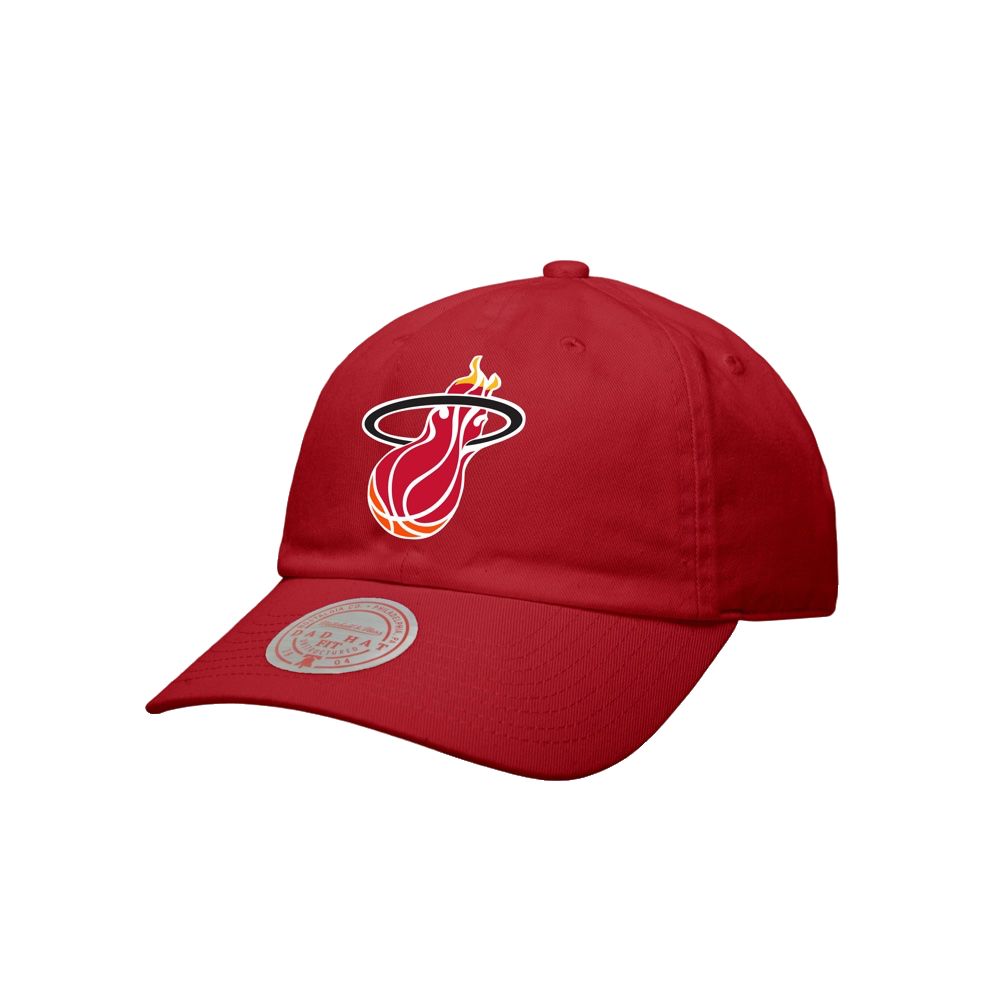 Mitchell & Ness Miami HEAT Ground 2.0 Dad Hat sold by Miami Heat Store