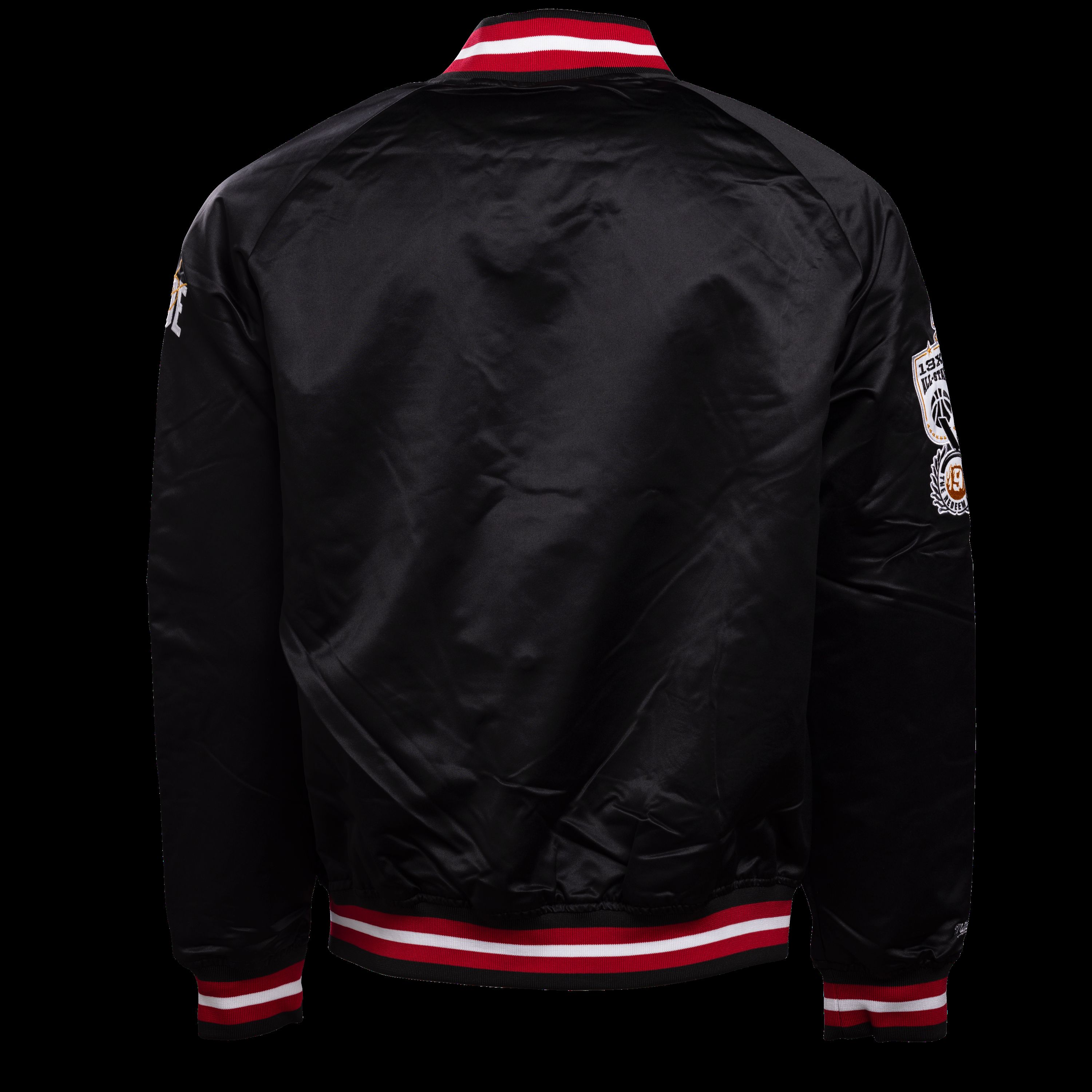 Court Culture x Mitchell and Ness Wade HOF Satin Jacket sold by Miami Heat Store product image thumbnail 4