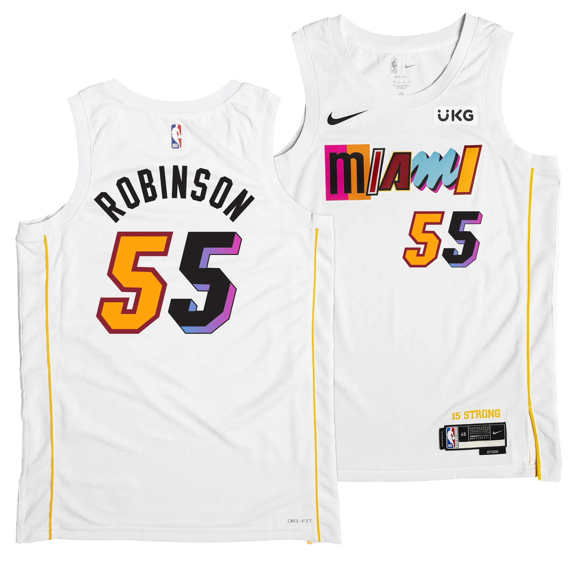 Duncan Robinson Nike Miami Mashup Vol. 2 Swingman Jersey - Player's Choice sold by Miami Heat Store