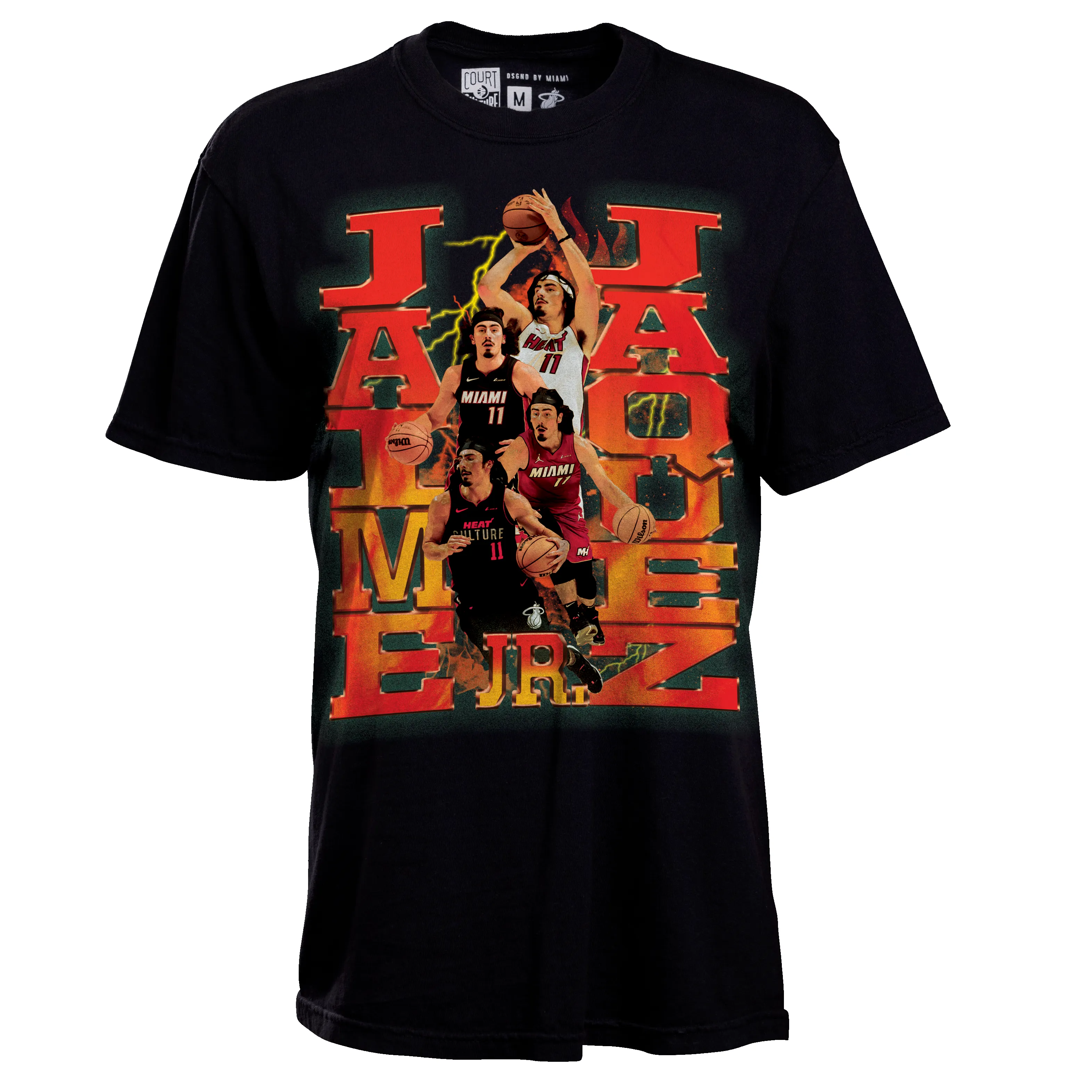 Court Culture Jaquez Jr. Vintage Tee sold by Miami Heat Store