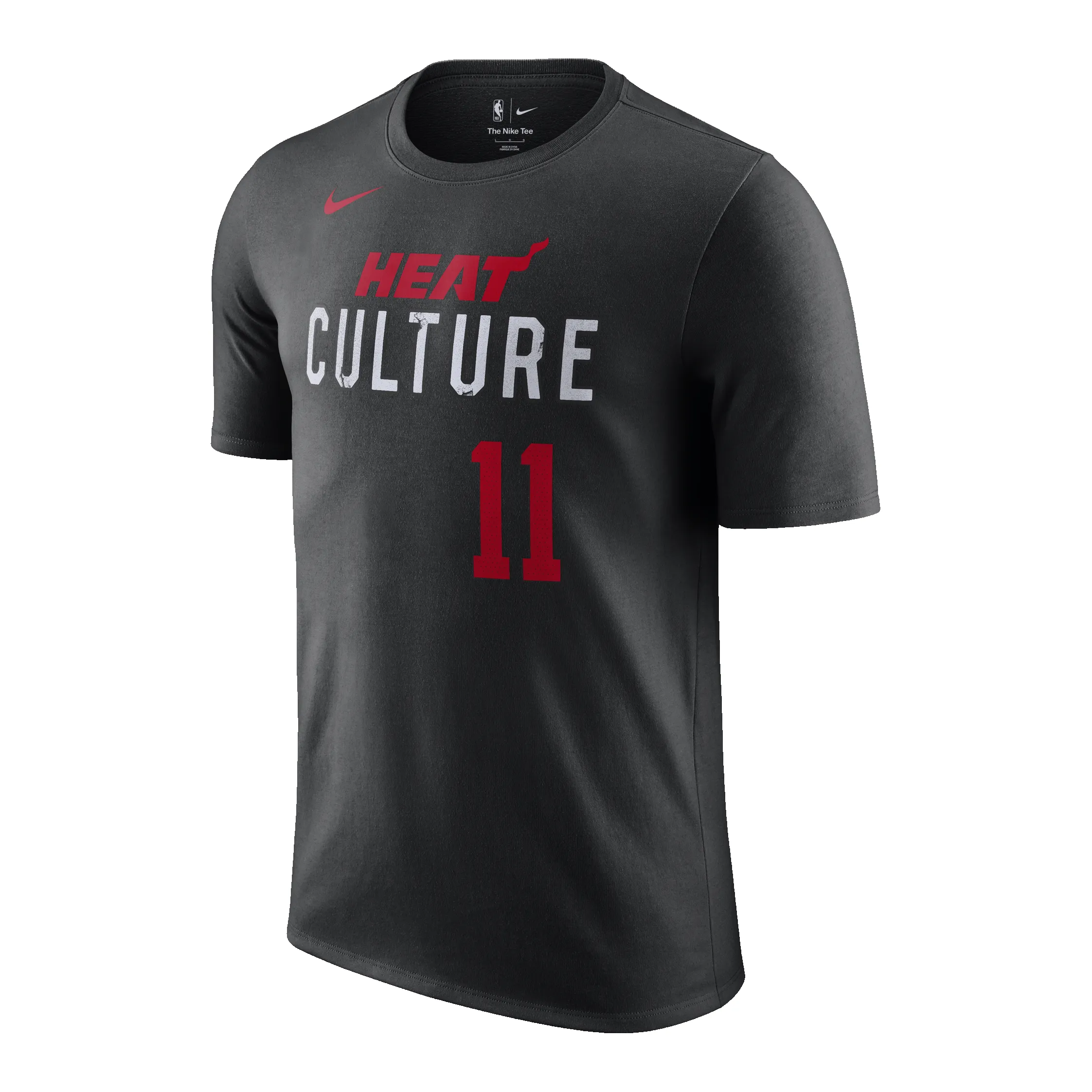 Jaime Jaquez Jr. Nike HEAT Culture Name & Number Tee sold by Miami Heat Store