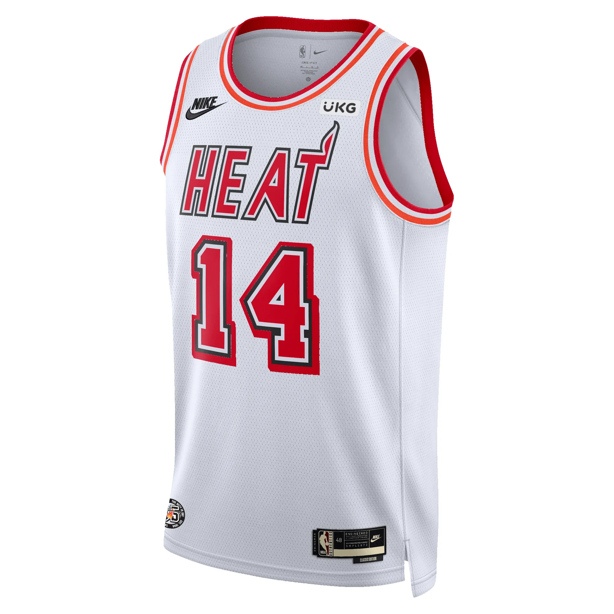 Tyler Herro Nike Classic Edition Swingman Jersey sold by Miami Heat Store
