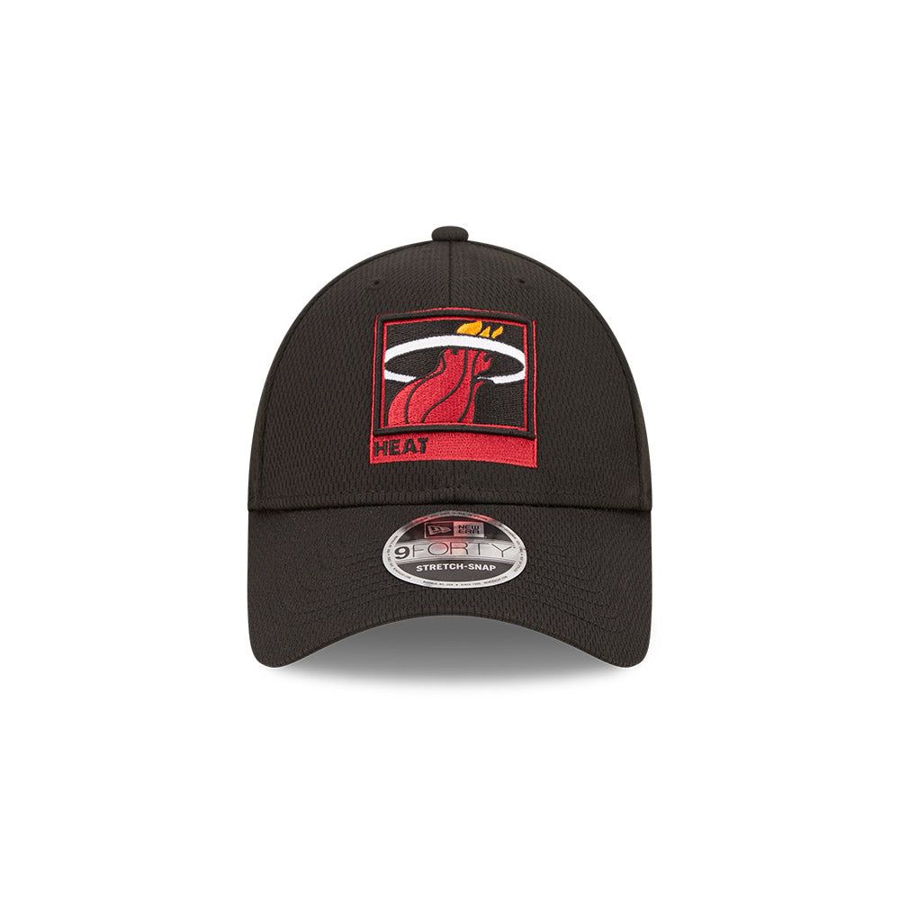 New Era Miami HEAT Stretch Black Snapback sold by Miami Heat Store