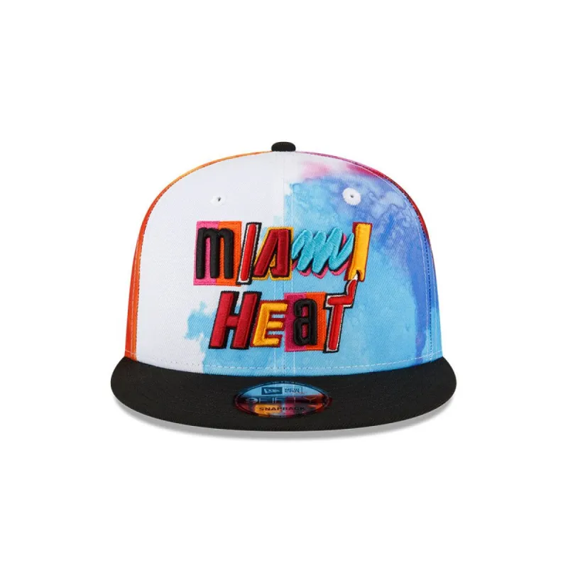 Court Culture Miami Mashup Vol. 2 HEAT Watercolor Snapback sold by Miami Heat Store