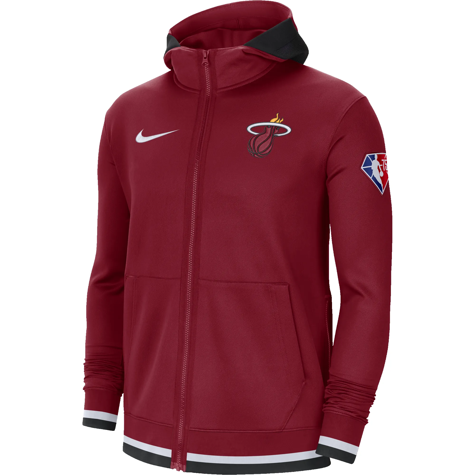 Nike Miami HEAT 75th Anniversary Showtime Hoodie sold by Miami Heat Store