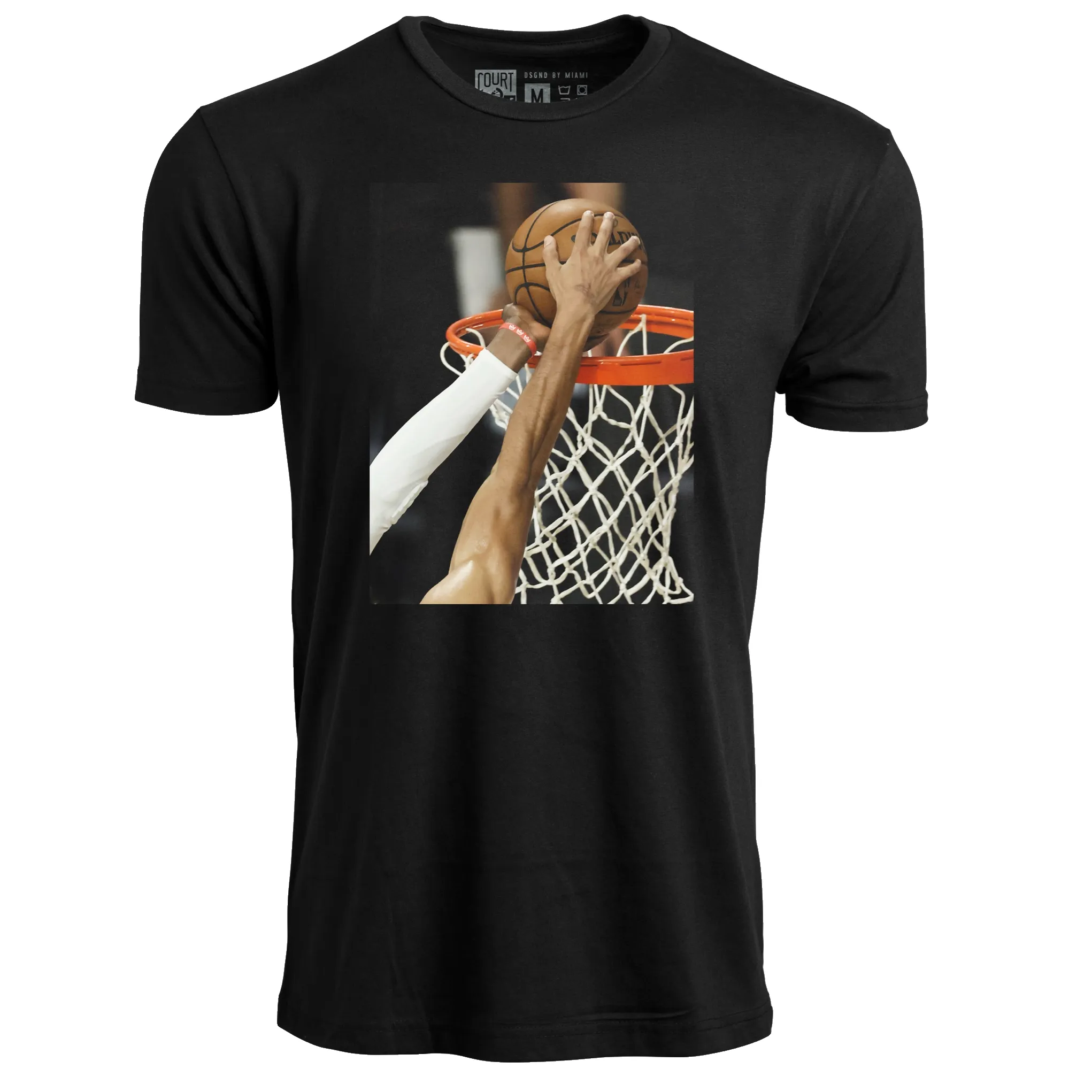 Court Culture BAM Block Moments Tee sold by Miami Heat Store