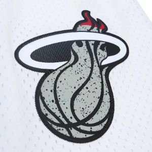 Mitchell & Ness Miami HEAT Cement Swingman Shorts sold by Miami Heat Store