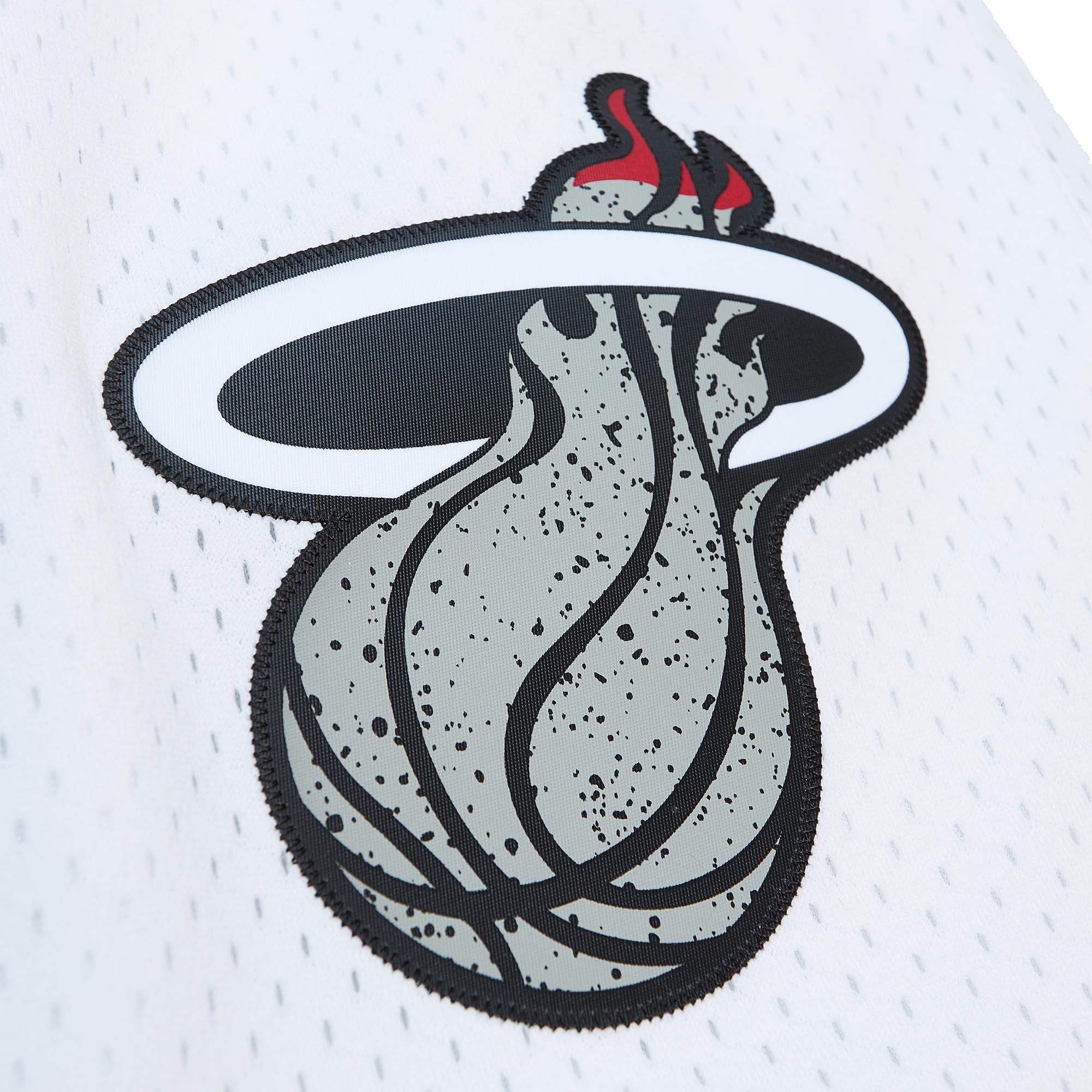 Mitchell & Ness Miami HEAT Cement Swingman Shorts sold by Miami Heat Store product image thumbnail 3