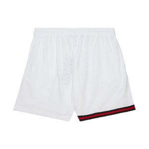 Mitchell & Ness Miami HEAT Cement Swingman Shorts sold by Miami Heat Store