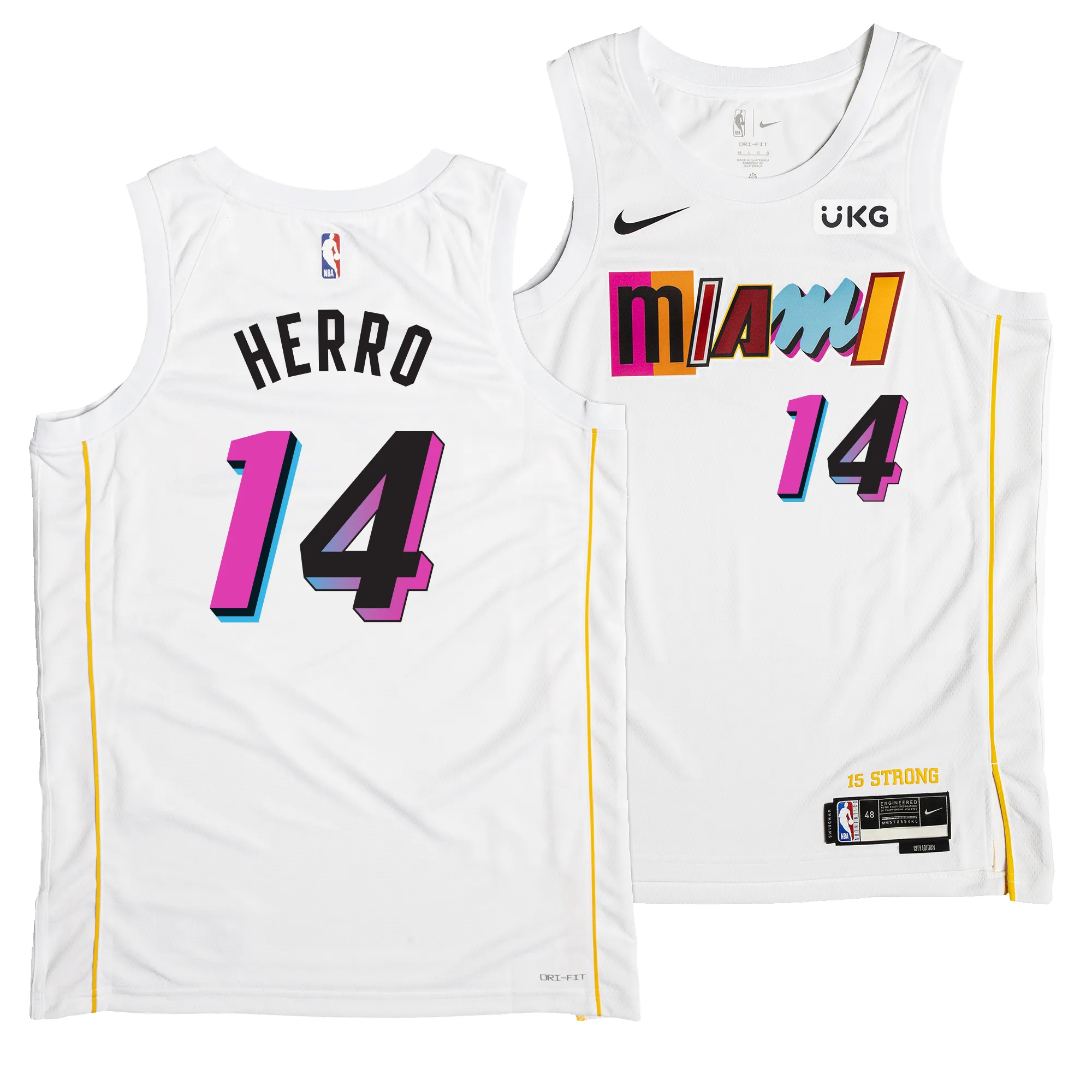 Tyler Herro Nike Miami Mashup Vol. 2 Swingman Jersey - Player's Choice sold by Miami Heat Store