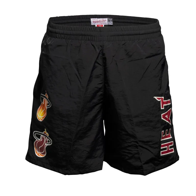 Court Culture X Mitchell and Ness Classic HEAT Shorts sold by Miami Heat Store