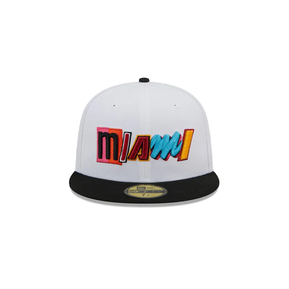 New Era Miami Mashup Vol. 2 Fitted Hat sold by Miami Heat Store