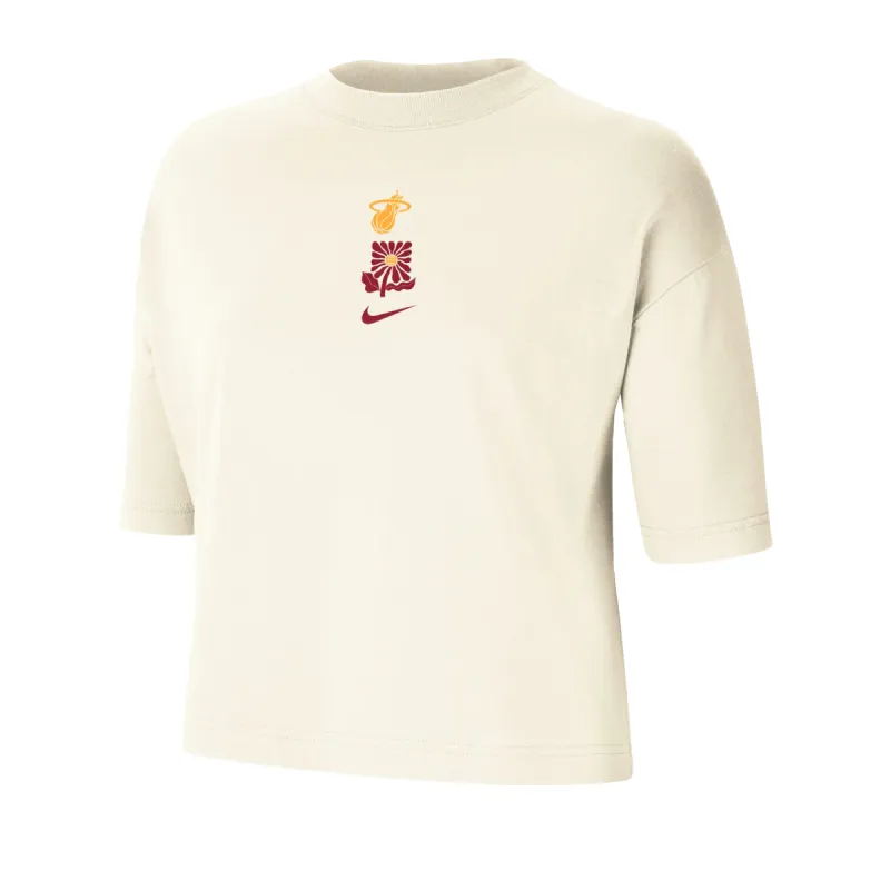 Nike Miami HEAT Essential Women's Pure Tee sold by Miami Heat Store